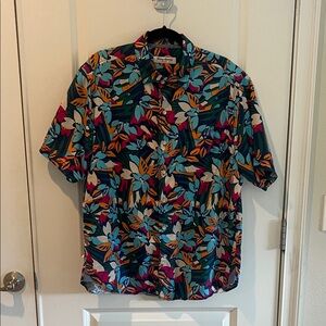 Tommy Bahama Vibrant Tropical Print Men's Shirt